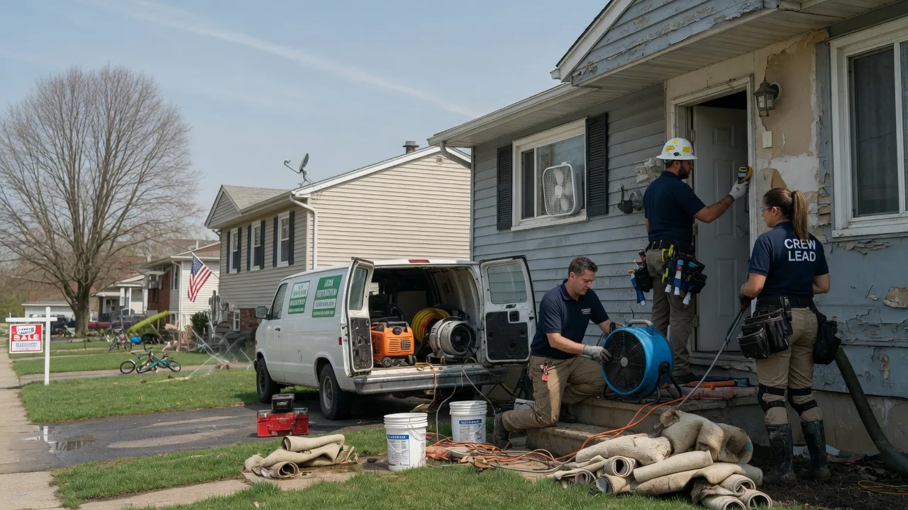 Flood Cleanup in Linwood, NJ near me